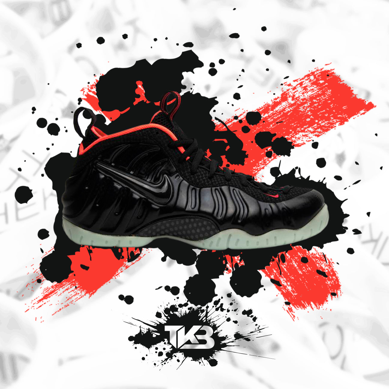 Black Yeezy Foamposite’s