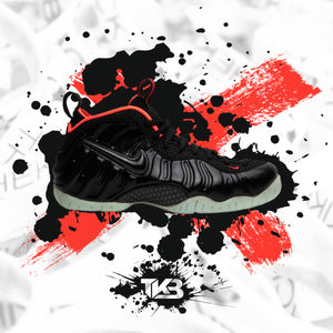 Black Yeezy Foamposite’s