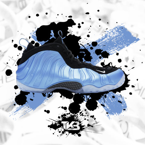 University Blue Foamposite's